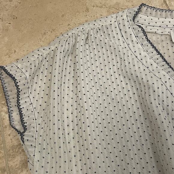 Vintage 70s Does 50s Jerrie Lurie Dress | Polka Dot Midi, Cottagecore S, M, L - Picture 7 of 9